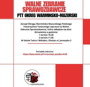Walne Zebranie Sprawozdawcze 2026